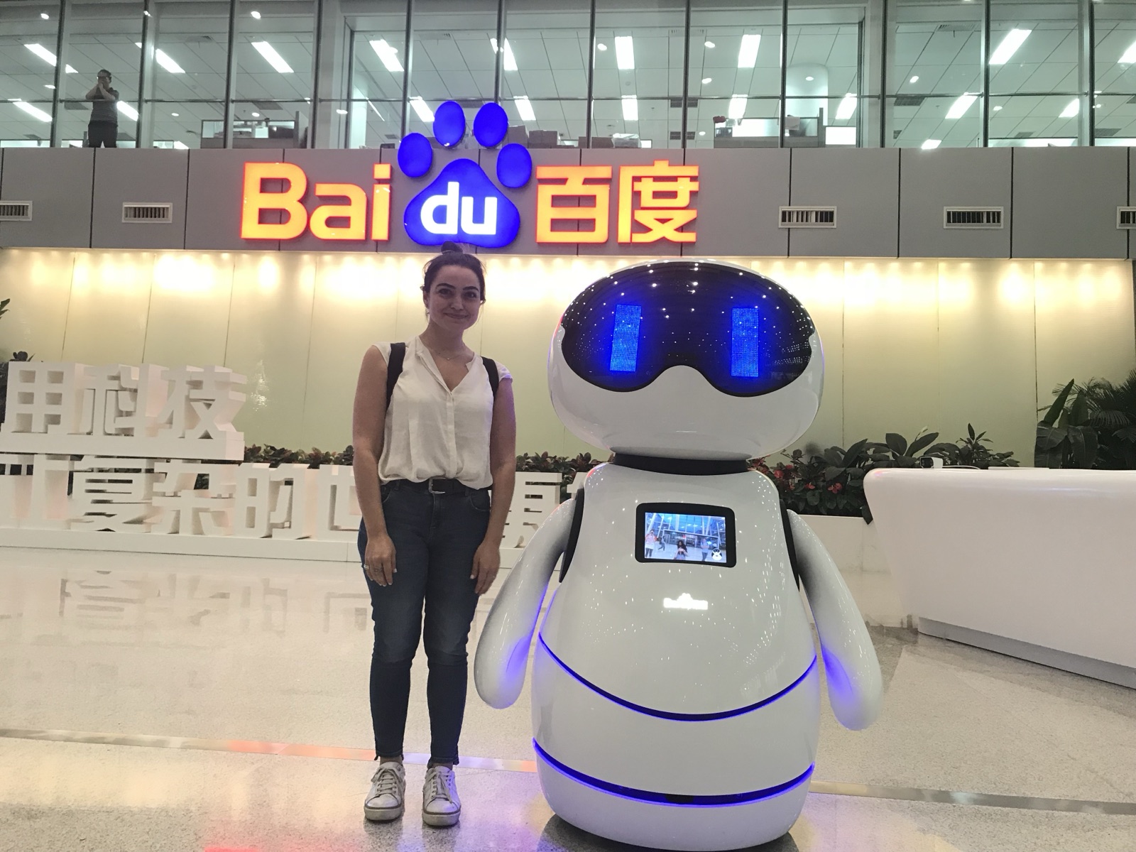 Fiorella at Baidu Headquarters Beijing